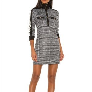 PAM & GELA WOMEN HOUNDSTOOTH DRESS